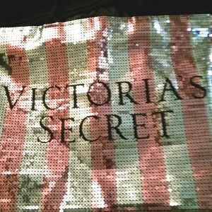 Victoria's secret sequinned tote